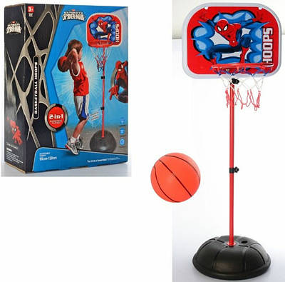 Баскетбольний набір герой 2 в 1 з насосом Дитячий щит із кільцем і м'ячем із регульованою висотою Спортивна гра міні майданчик