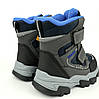 Термо черевики для хлопчика сіро-сині Tom.m, фото 7