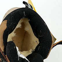 Дитячі зимові черевики термо для хлопчика коричневі Tom.m, фото 3