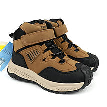 Дитячі зимові черевики термо для хлопчика коричневі Tom.m, фото 5
