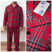 Стильна чоловіча піжама у клітинку