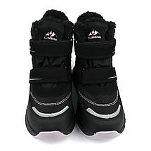 Зимові черевики Bi&Ki чорні для дівчинки, фото 4