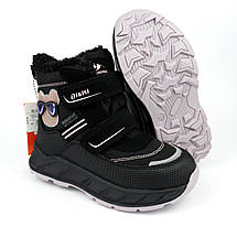 Зимові черевики Bi&Ki чорні для дівчинки, фото 5