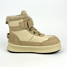 Дитячі зимові черевики бежеві для дівчинки Том.м, фото 4