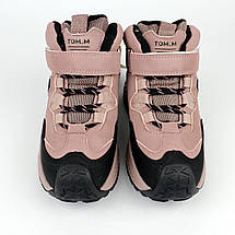 Дитячі зимові термо черевики для дівчинки рожеві Tom.m, фото 3