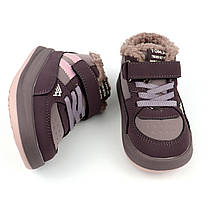 Дитячі зимові черевики для дівчинки фіолетові Tom.m розмір 27 - устілка 17 см, фото 5