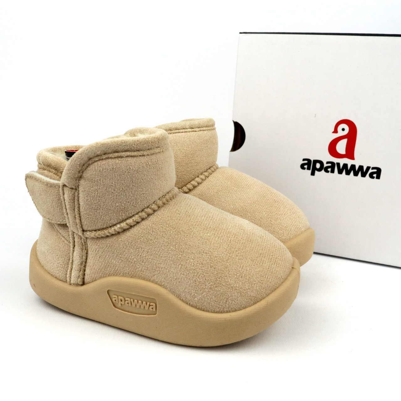 Уггі зимові бежеві дитячі для дівчинки Apawwa