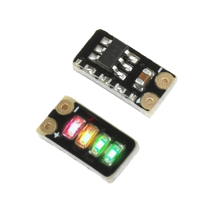 Модуль індикації рівня заряду 4,2V Li-Ion АКБ супер мініатюрний KANDO 4LD PCB, 4 LED індикатори