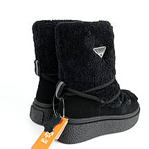 Теплі шкіряні зимові чобітки для дівчинки Bi&Ki, фото 5