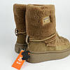 Теплі зимові чобітки коричневі для дівчинки Bi&Ki, фото 8