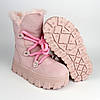 Теплі рожеві зимові черевики підліткові Flip Tom.m, фото 7