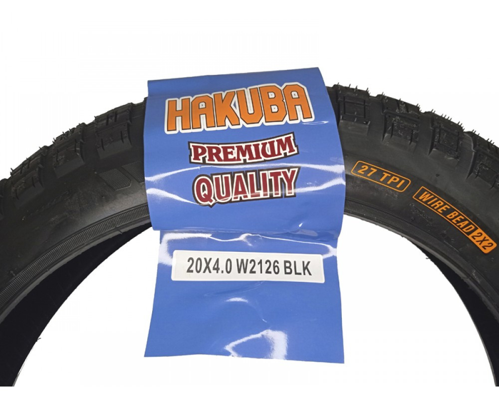 Покришка Hakuba W2126 20 x 4.0" для фетбайка, фото 1