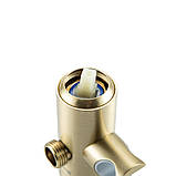 Гігієнічний душ, що вбудовується GAPPO G7210-3, золотий сатин, фото 6