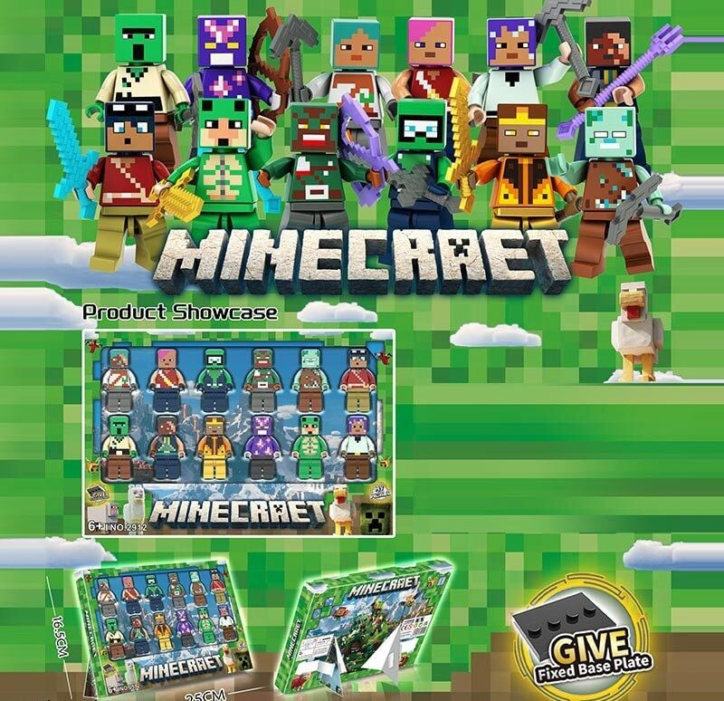 Набір героїв 2912-1, 12 фігурок, аксесуари, в коробці, фото 1