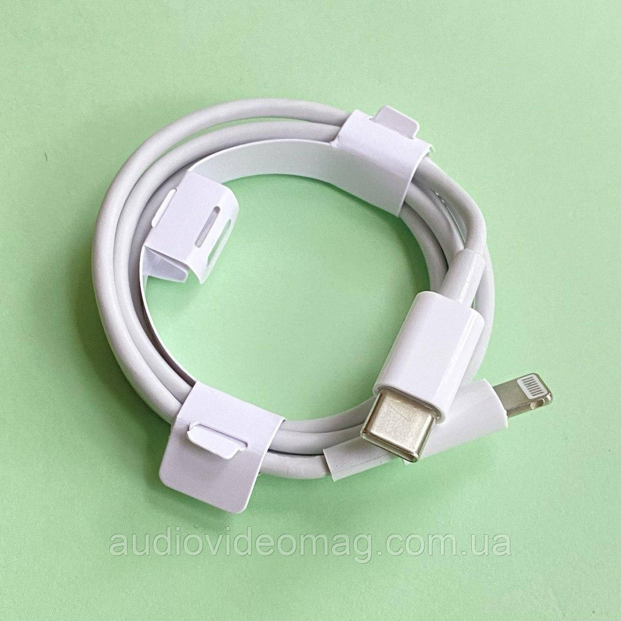 Кабель USB Type-C на iPhone Apple Lightning, білий, 1 метр, фото 1