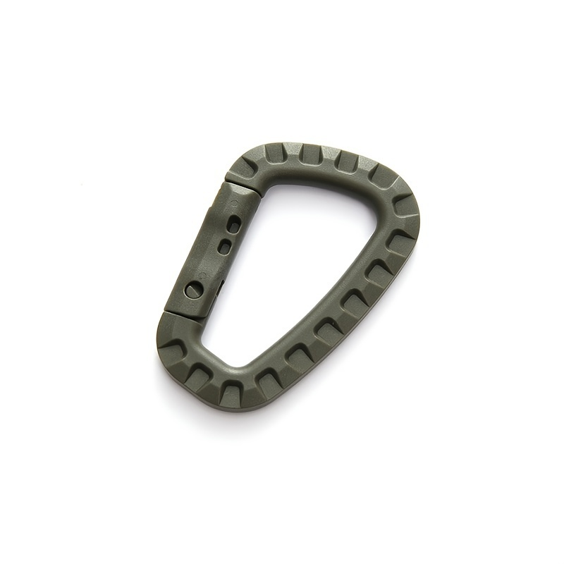 Карабін тактичний пластиковий універсальний | Олива 1 штука, фото 1