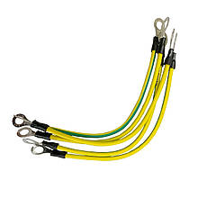 Провід заземлення ПЗ-10.0м8/200 (ПВ3-10мм2 Ж/З L200мм М8) Ny95506668