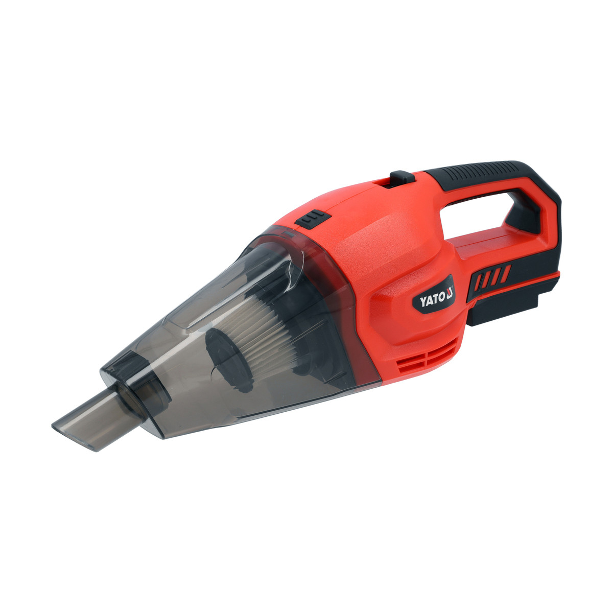 Порохотяг з фільтром HEPA акумуляторний Li-Ion 18V 4АГод (150Вт) 2 подовжувачі насадки (без акумулятора) Yato YT-85683, фото 1