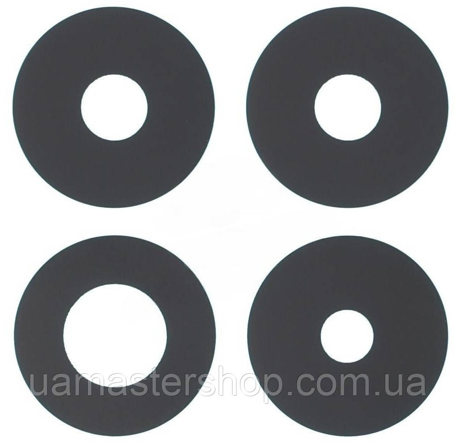 Скло камери Xiaomi Redmi Note 14 Pro 4G/Redmi Note 14 Pro 5G/Poco X7 без рамки комплект 4, фото 1