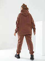 Жіночий теплий спортивний костюм великого розміру Розміри: 48-50, 52-54, 56-60, фото 5