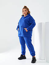 Жіночий теплий спортивний костюм великого розміру Розміри: 48-50, 52-54, 56-60, фото 2