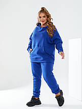 Жіночий теплий спортивний костюм великого розміру Розміри: 48-50, 52-54, 56-60, фото 5