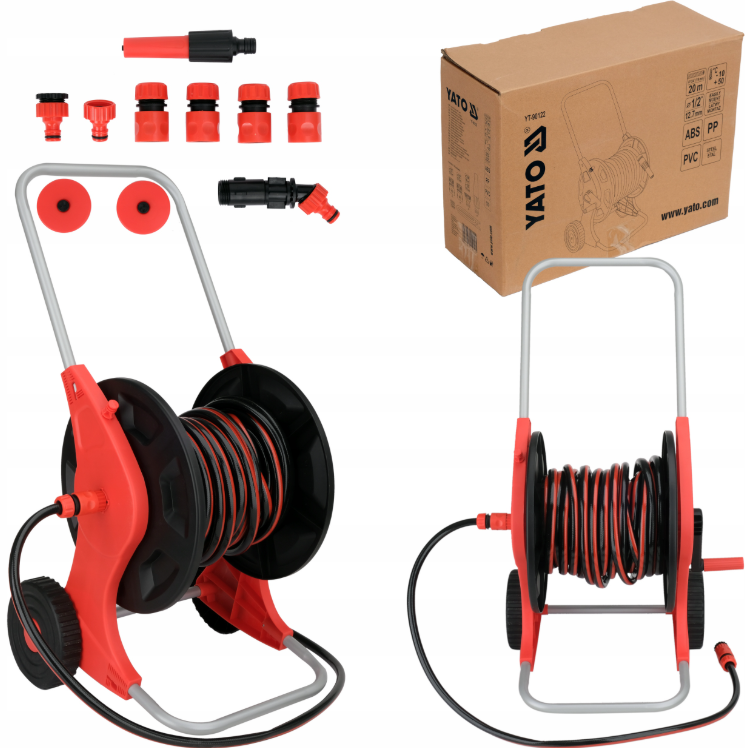 Шланг на візку 20 м YATO YT-90122