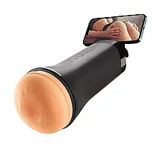 Мастурбатор Otouch INSCUP 3, рух вперед-назад плюс стискання стінок, сенсорне керування