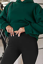 Тепле худі на флісі батал великого розміру Розміри: 50-52, 54-56, 58-60, 62-64, фото 4