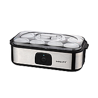 Йогуртница электрическая на 8 баночек по 180 (мл) аппарат для приготовления йогурта 20 Вт йогуртница для дома