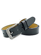 Шкіряний чоловічий ремінь Weatro 3,8 х 105-120 см Чорний wtro-kit-38k-0215, фото 3