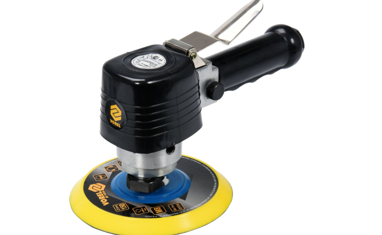 Шліфмашина пневматична ексцентрикова VOREL 81114 1/4" 150 мм 10000 об/хв 113 л/хв