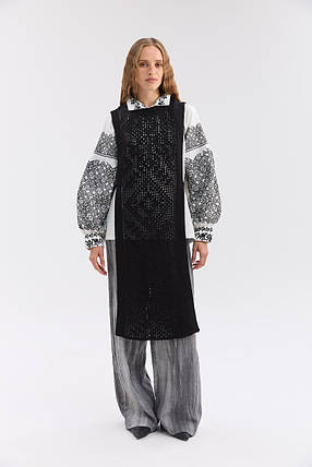 Жіночий в'язаний жилет "Горицвіт" (1 м), фото 2