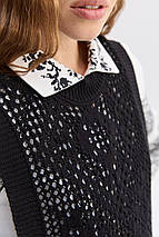 Жіночий в'язаний жилет "Горицвіт" (1 м), фото 4