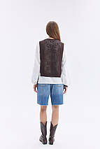 Жіночий в'язаний жилет "Берест", фото 4