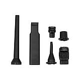 Порохотяг з фільтром HEPA акумуляторний Li-Ion 7.4 V 2 АГод (70 Вт) подовжувач і насадки Yato YT-85687, фото 9