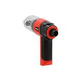 Порохотяг з фільтром HEPA акумуляторний Li-Ion 7.4 V 2 АГод (70 Вт) подовжувач і насадки Yato YT-85687, фото 6