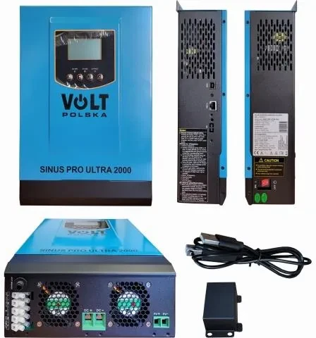 Гібридний сонячний інвертор (hybrid) Volt Polska SINUS PRO ULTRA 2000 (3SSH100012)