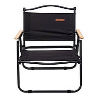 Крісло розкладне туристичне 50×51×64 см крісло складне для пікніка на природу Чорне HP-SY-2