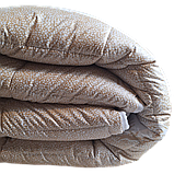 Ковдра вовняна стьобана, розмір 155х215 см, двоспальне, зимова, фото 2