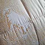 Ковдра вовняна стьобана, розмір 155х215 см, двоспальне, зимова, фото 3