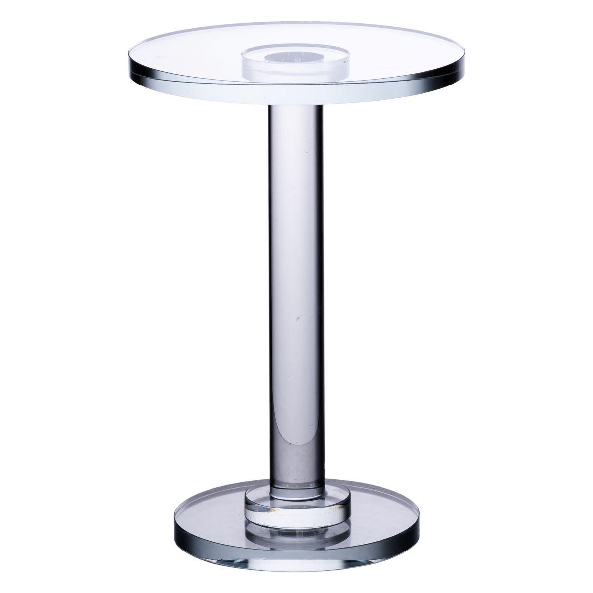 Тортівниця скляна на ніжці 12×18 см кругла стійка для торта, капкейків HP-4-68M, фото 1