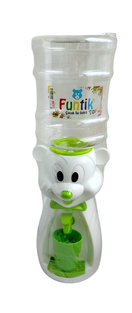 Дитячий кулер для води Фунтик Ведмедик Білий, фото 1