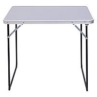 Стіл для пікніка розкладний 80×60×5.5 (см) Сірий Lugi JY-8060G