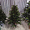 Штучна ялинка "Лісова" 1.5 м комбінована ПВХ гілки і литі гілки, фото 7