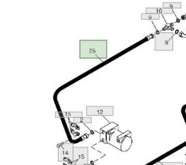AN205247 РВТ приводу переднього колеса John Deere 4710