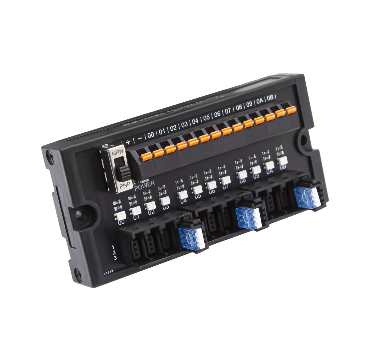 Клемний блок датчика ESTB-12M-3, розподільник сигналів датчиків, 12 каналів