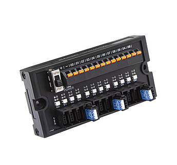 Клемний блок датчика ESTB-12M-3, розподільник сигналів датчиків, 12 каналів, фото 1