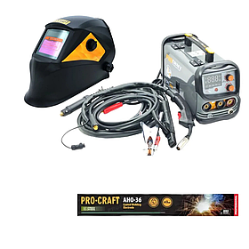 Напівавтомат зварювальний Procraft SPI290 та Електроди Procraft AHO36 1кг