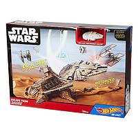 Ігровий набір Hot Wheels Mattel Star Wars Втеча з Джакку Космічний корабель CGN32